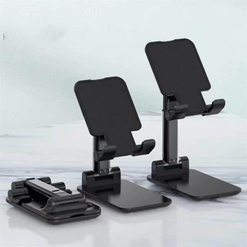 Aluminum Alloy Rotating Phone & Tablet Stand - Multifunctional, Foldable, Ideal for Live Streaming & Online Classes