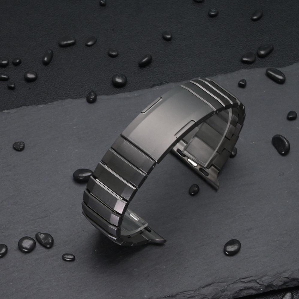 Stainless Steel Band for Apple Watch Ultra 2 49mm 46mm 45mm 44mm 42mm 41mm 40mm 38mm Quick Fit Straps For Iwatch 10 9 7 8 Se 6 5