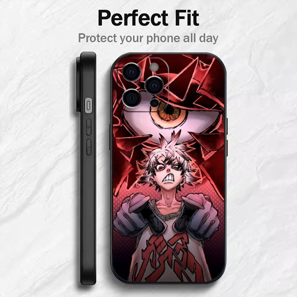 Чехол для телефона G-Gachiakuta Anime Rudo для iPhone 17, 16, 15, 14, 13, 12 Plus, Max, Мягкий силиконовый, Черный