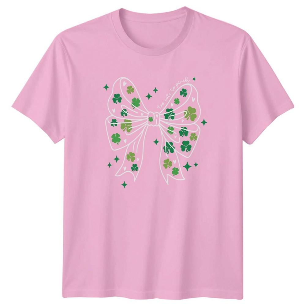 Too Cute To Pinch Unisexs TShirt St Patricks Day Holiday Gift For Her