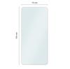2x Tempered Glass for Realme 8 5G, ERBORD 9H Hard Glass, fast