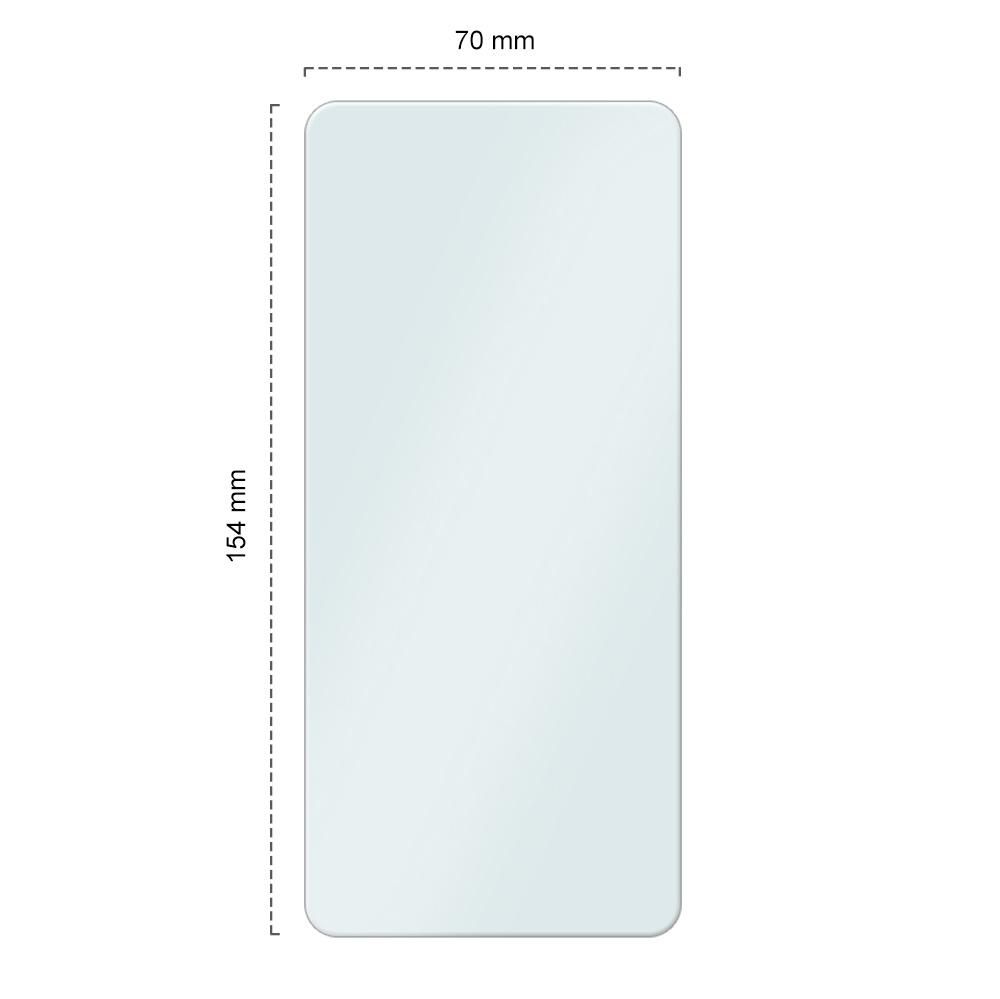 2x Tempered Glass for Realme 8 5G, ERBORD 9H Hard Glass, fast