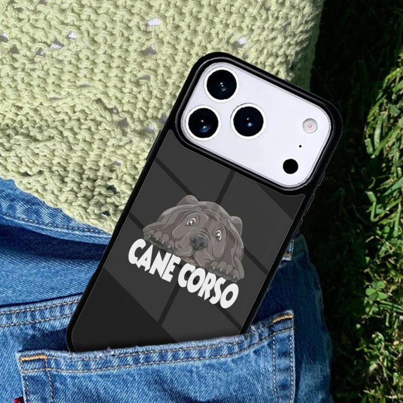 Cane Corso Italian Mastiff Phone Case Cover for IPhone 11 12 13 14 15 16e 17 Pro Max Coque for IPhone 17 Air