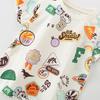 Boys' Set, Summer New Round Neck T-shirt, Children's Elastic Waistband Pants, Casual Wear