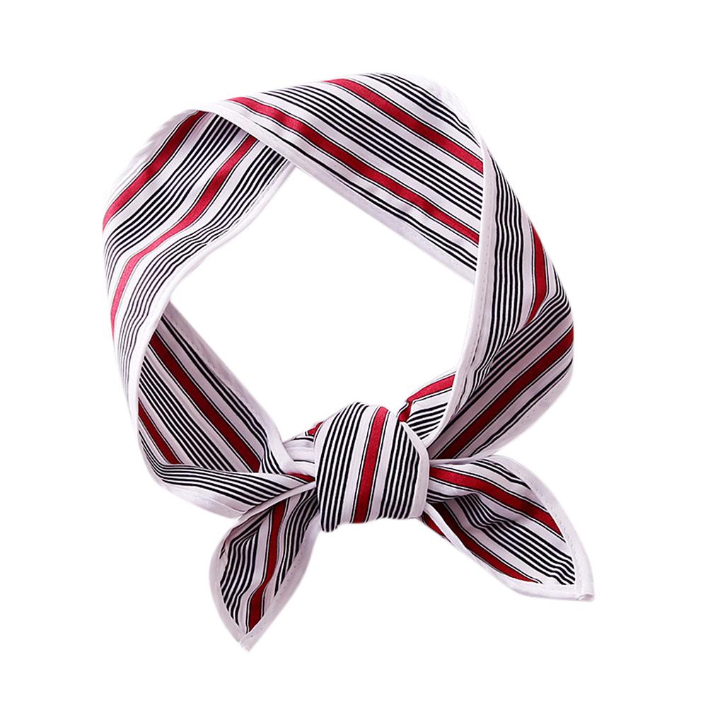 Stylish Small Sharp-angle Scarf Pretty Neckerchief Ornament Festival Gift