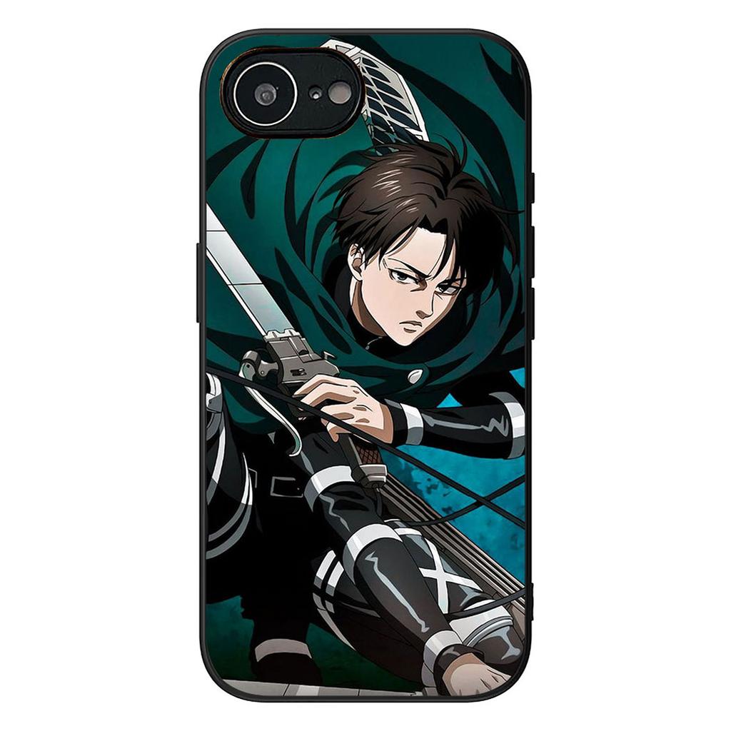 Чехол для телефона Attack on Titan Эрен Йегер Леви для Xiaomi Redmi Note 13 14 ProPlus Pro Plus 14C A4 13C Pro+ Note14 Защитный чехол