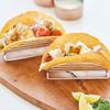 304 Stainless Steel Taco Holder Stands Multi-layer Pies Display Rack Taco Tray Plates  Pancake