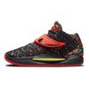 Nike KD 14 EP Ky-D Dream Кроссовки унисекс Черный Желто-Страйк Ярко-Малиновый CZ0170-002