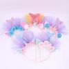 Kid Girls Baby Cosplay  Flowers Headband Headclip Accessories