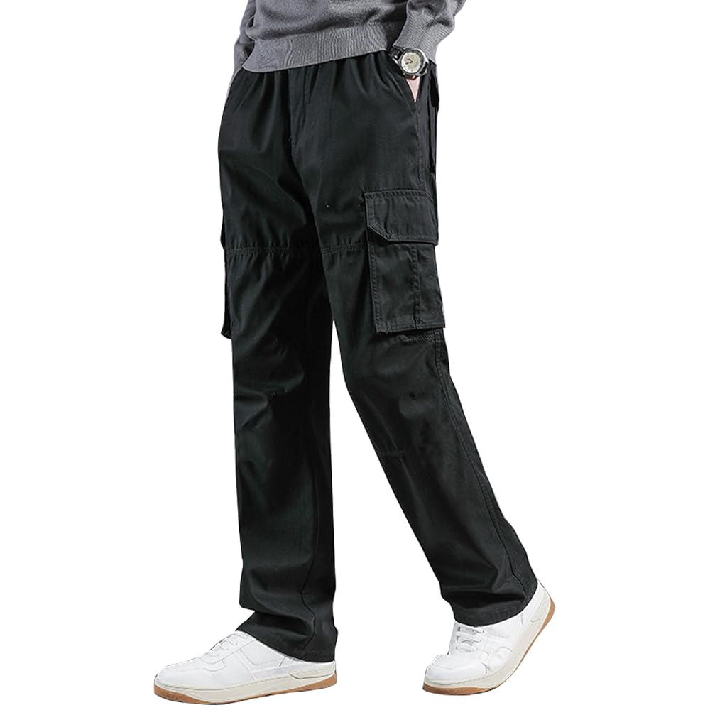 Kayiyasu Cargo Pants for Men - Work Pants, Trousers, Plus Sizes M-6XL, Big, Oversized, Workwear,