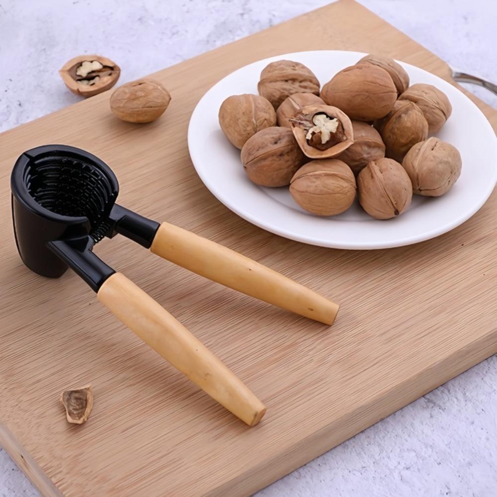 Manual Heavy Duty Nutcracker Spring Design Walnut Tong Multi-functional Nut Peeler  Living Room