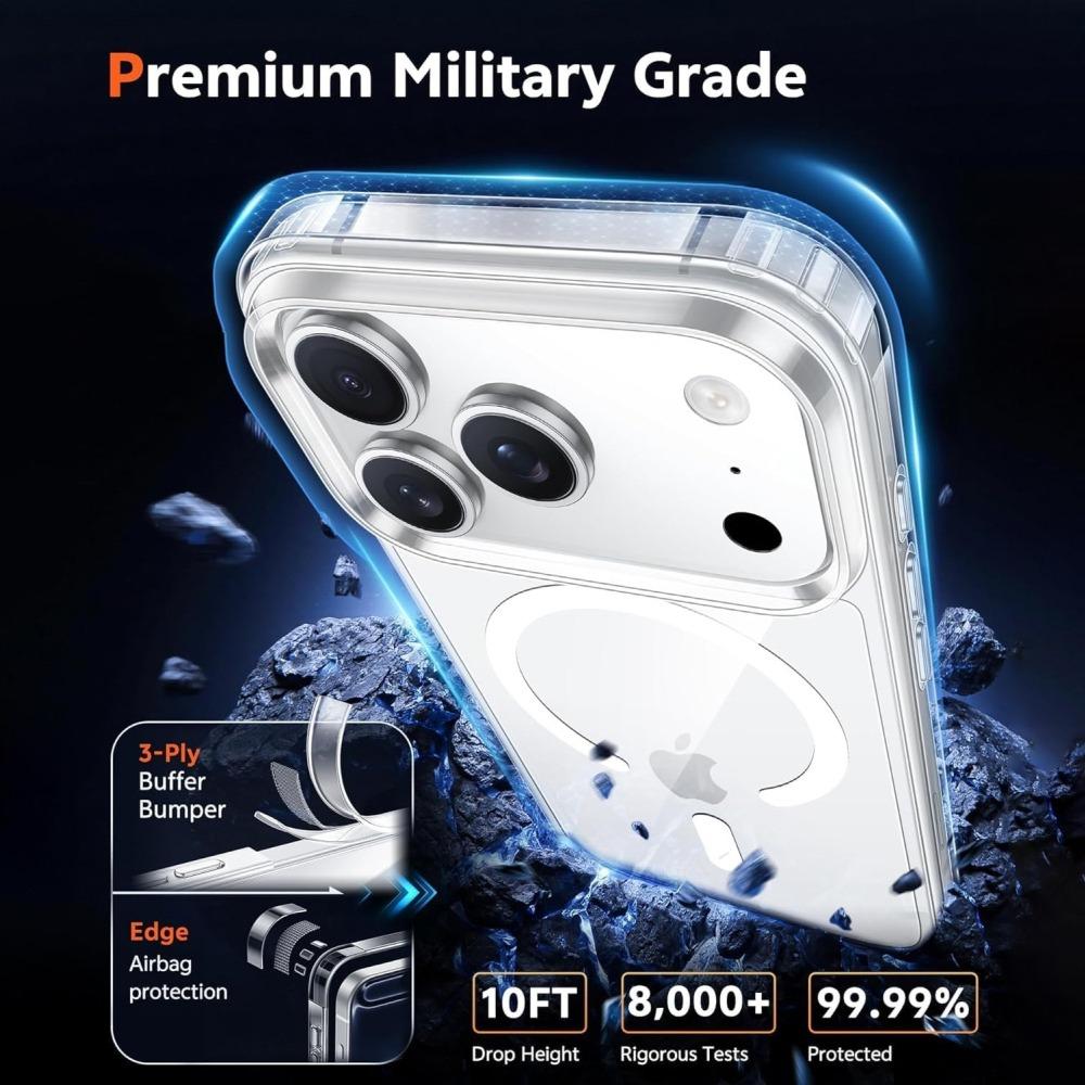Магнитный прозрачный чехол для 18 17 16 15 14 Plus 13 12 11 Pro Max mini Funda для Magsafe Силиконовый прозрачный чехол