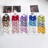 Mini Hair Bows Clip for Girl Fresh Solid Color Bowknot Hair Pins Sweet Child Boutique Handmade Hair Clips Accessories