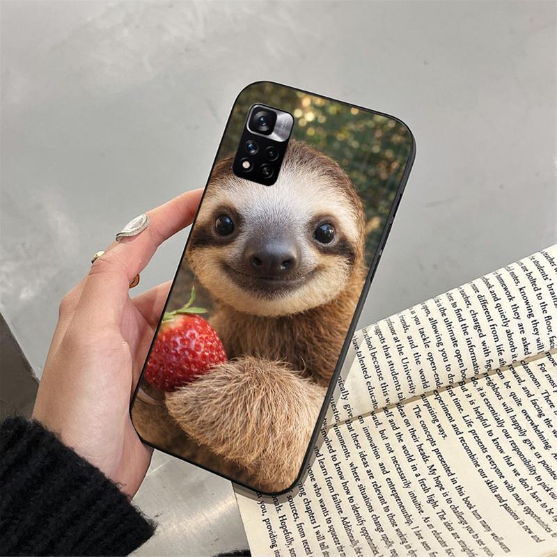 Чехол для телефона для Xiaomi Poco C71 15T 14T Pro Redmi note 15 14 14 13 Pro Redmi A5 15C 13C Ленивец