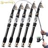 Спиннинговая удочка, 99% углерод, портативная телескопическая ручная рыболовная снасть, морской жесткий рыболовный инструмент, удочки