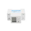 LCD Digital Display Single Phase DIN Rail Energy Meter 5 80A 50Hz Electronic KWh Meter Power Consumption Monitor DDM15SC
