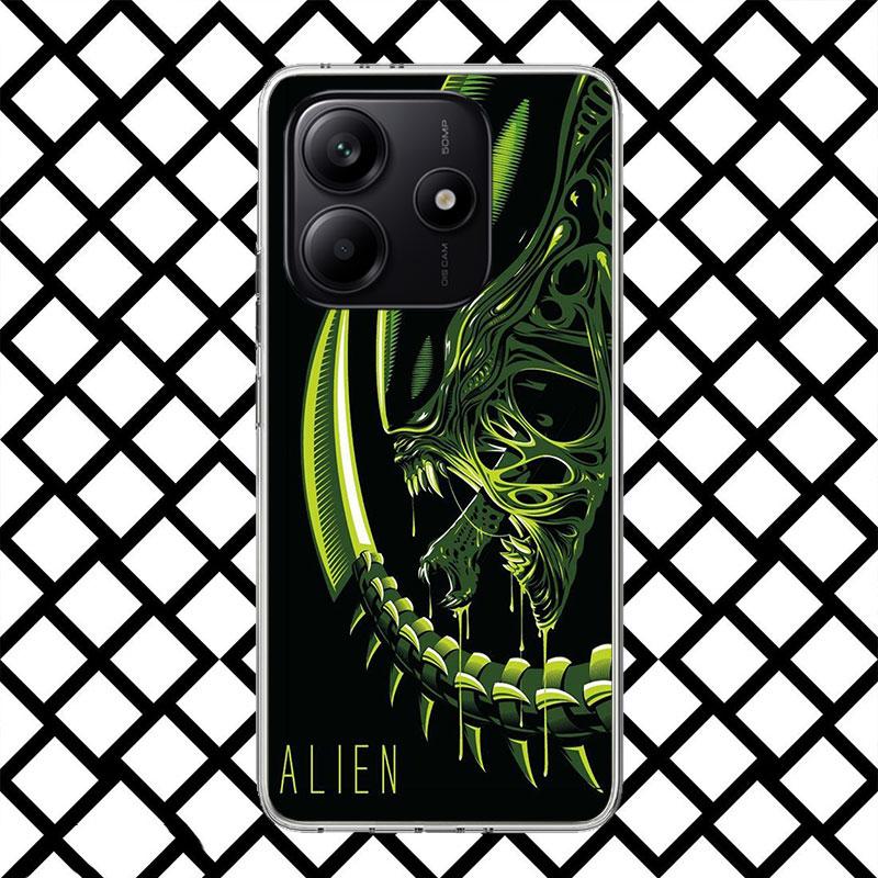 Крутой чехол для телефона A-Alien X-Xenomorph для Xiaomi Redmi Note 15 14 14S 13 12 12S 11 Pro Plus 11E 11T 11S 10S 5G Мягкий чехол Fundas R