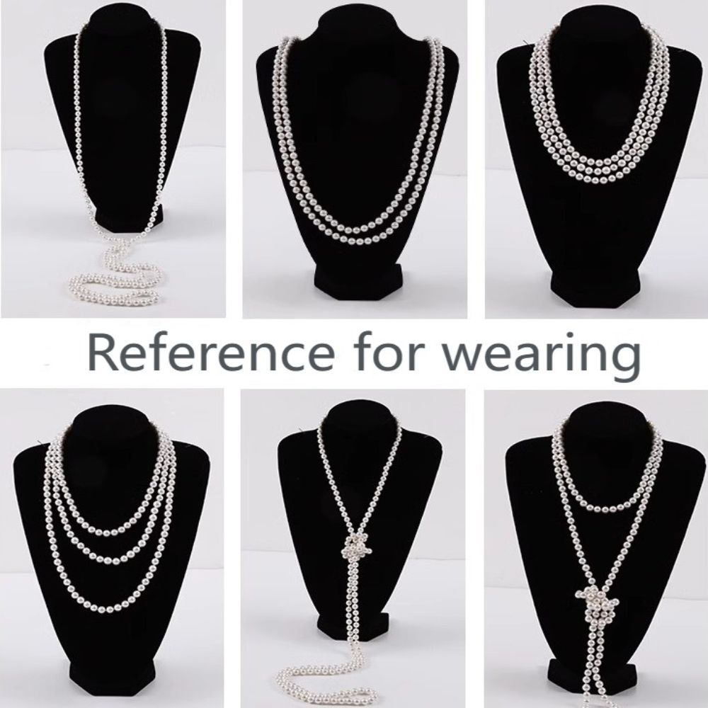 Imitation Pearl Pearl Choker Pearl White Waist Chain Cheongsam Accessory Necklace Dress Decoration