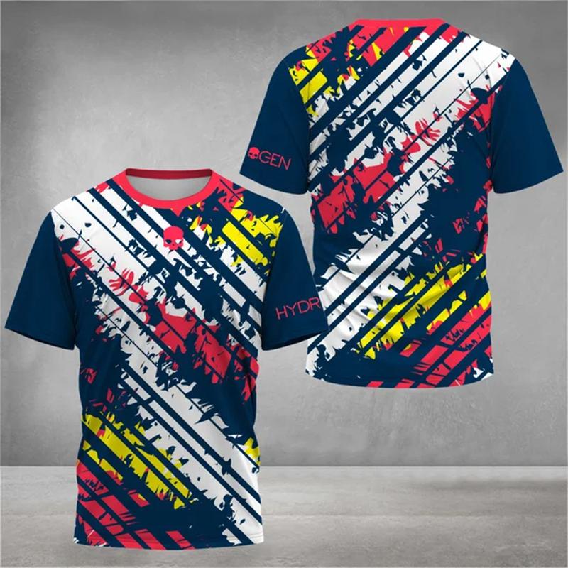 Модная мужская рубашка с принтом 3D Tie-Dye, забавный рисунок черепа, свободная футболка, летние спортивные топы с коротким рукавом и круглым вырезом