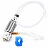 Metal Build Extruder Hotend Kit 0.4mm Brass Nozzle Silicone Sock Assembled Hotend Kit 24V 40W Plug And Play 3D Printer Hotend