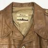 Vintage? Made in Canada/Montreal Leather Garment/Genuine Leather Jacket/46/L/Brown/(USED)