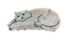 Hair Clip - COUCOU SUZETTE - Grey Cat - 1 Pc - Acetate - Acetate Teeth