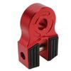 Winch Shackle Mount 6061 Aluminum 30000 LB Capacity Universal Fit for ATVs UTVs SUVs Pickups Trucks Red