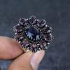 Amethyst Gemstone 925 Sterling Silver Jewelry Ring Size 9