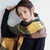 Women's Large Plaid Scarf Fashion Long Shawl Wrap for Winter Warm