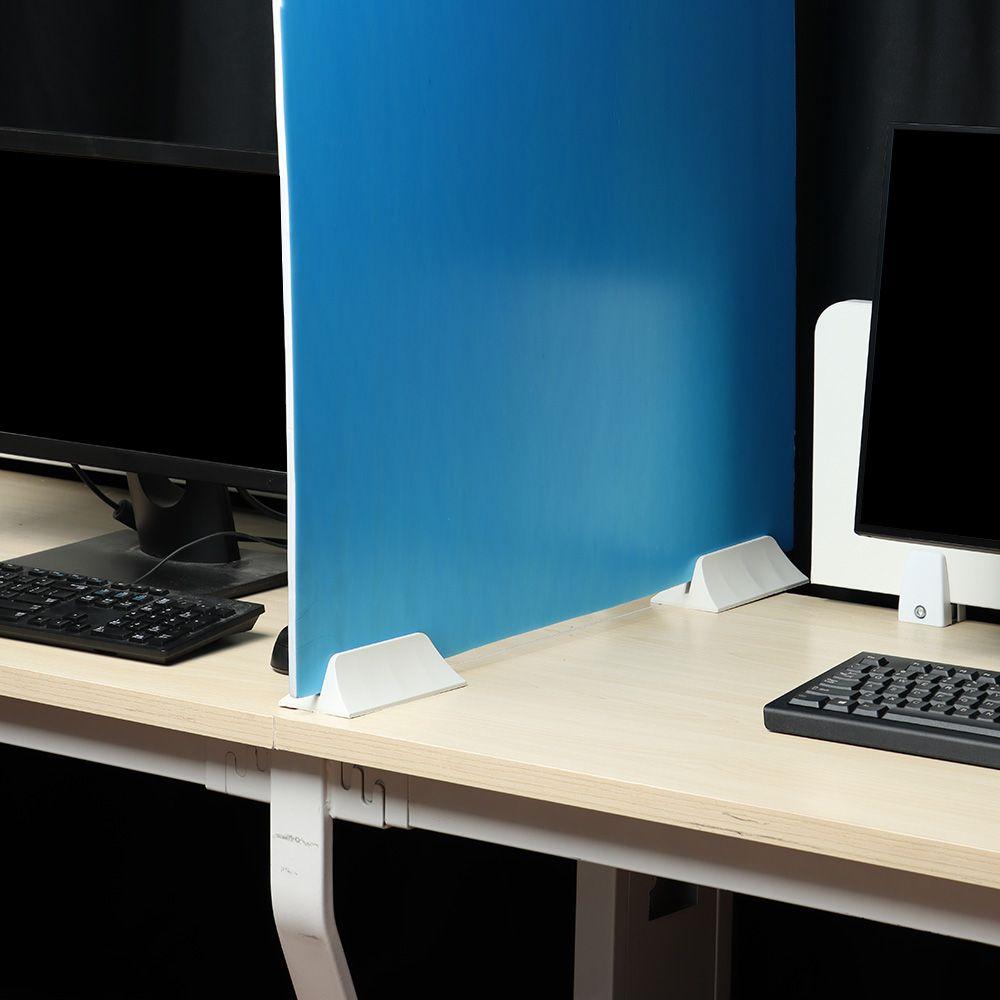 Useful Hardware Removable Furniture Isolation Board Base Support Brackets Desktop Screen Clip Baffle Fixing Clamp