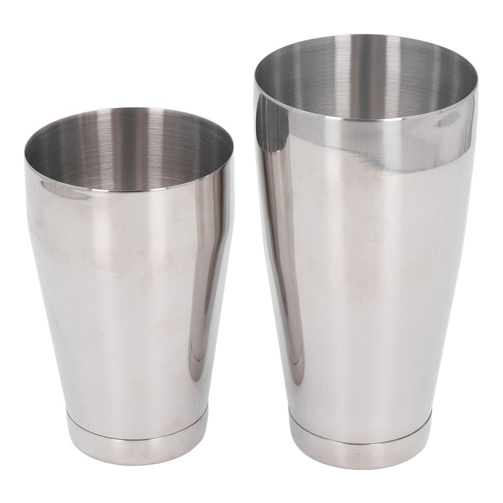 Cocktail Shaker Stainless Steel Martini Drink Mixer Basic Tools Shake Metal Can for Bartenders