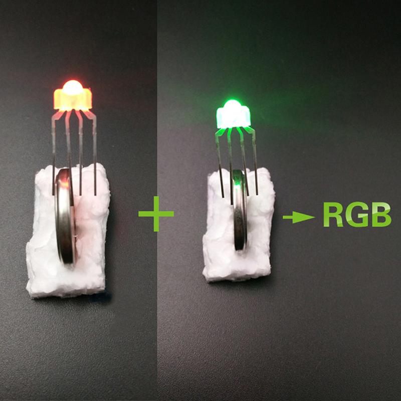 Механическая клавиатура подсветка RGB светодиодная 4Pin RGB лампа полноцветная для клавиатуры переключателя