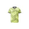 Dopamine Stripe Print Running Fitness Breathable Short Sleeve T-Shirt Unisex Tops Yellow 23500503-790