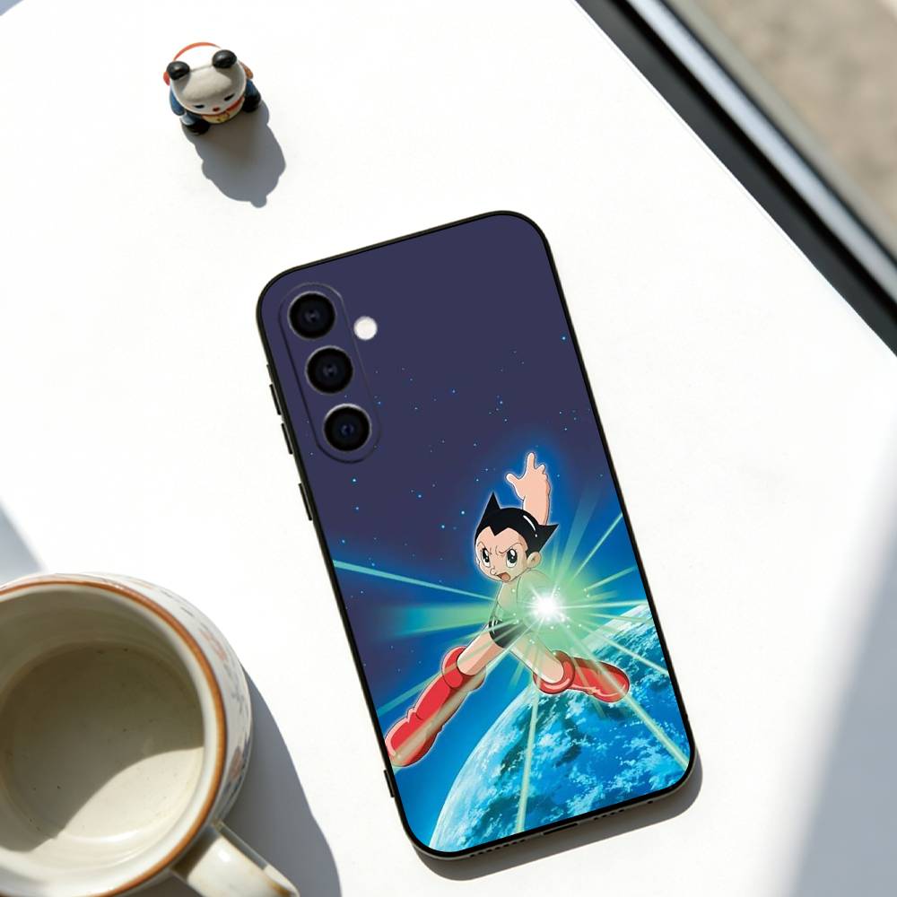 Astro Boy Phone Case For Samsung Galaxy A73,A72,A71,A70,A53,A52,A51,Others Soft Black Cover