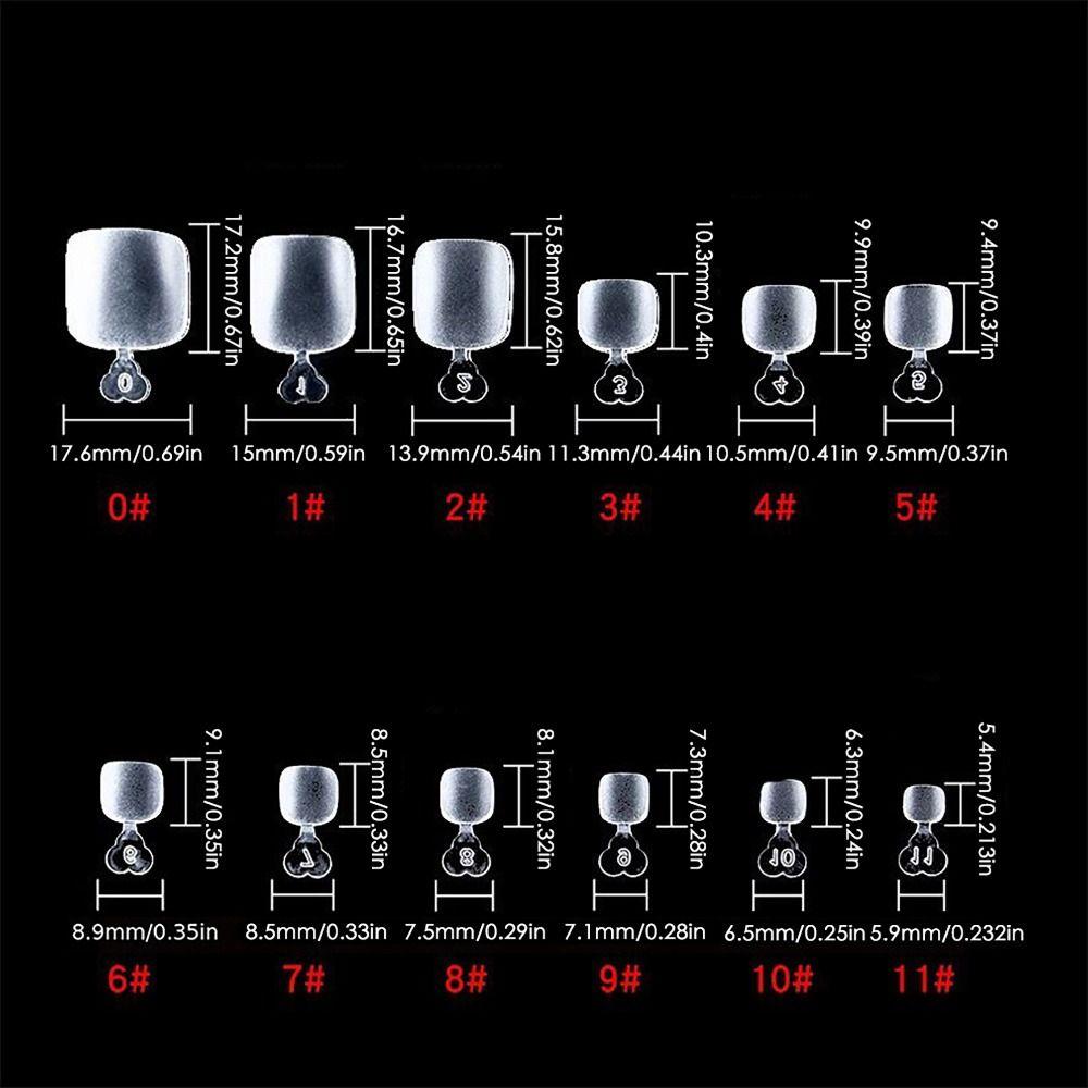120/240/500 шт./коробка Предварительно сформированные гелевые типсы для ногтей XXS XS Накладные ногти Наращивание ногтей на ногах Женская красота
