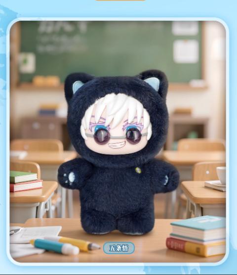 Jujutsu Kaisen Битва V2 Серия 'Кошачий Райский Праздник' Милый Плюшевый Брелок-Кукла Аниме Периферия Сюрприз Подарок Для Детей