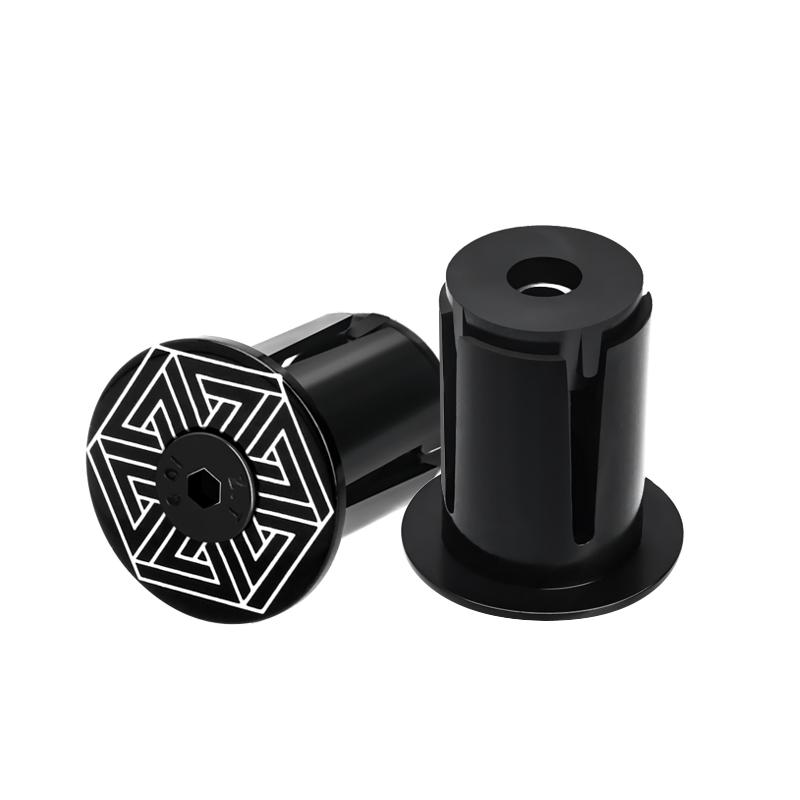 Заглушки для руля велосипеда, расширяющиеся, регулируемые, фиксирующие, пластиковые заглушки для руля, для шоссейного велоспорта, горного велосипеда, заглушки для ручек