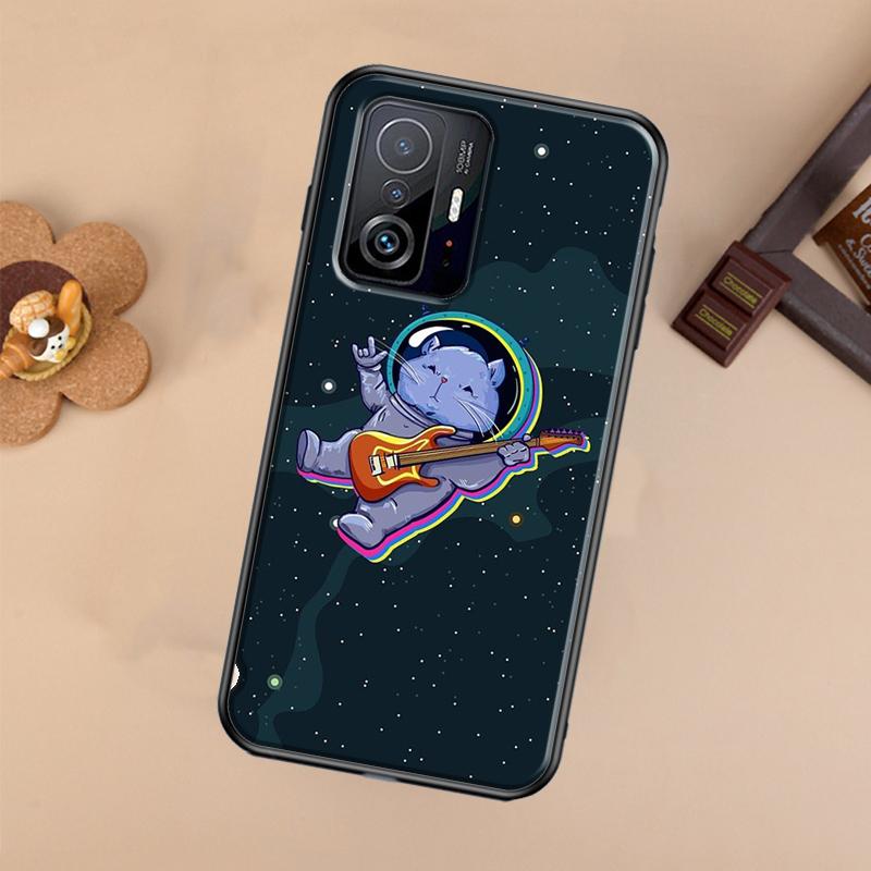 Чехол 'Кошки в космосе' для Xiaomi POCO X7 X6 Pro X3 X5 M6 F3 F5 F6 Pro 11T 12T 13T 14T Pro 13 14 Ultra