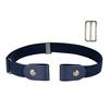LEZ2O Belt Buckle No Buckle Belt Ladies Invisible Elastic for Men/Women Jeans Pants Dresses Uniforms Size-M