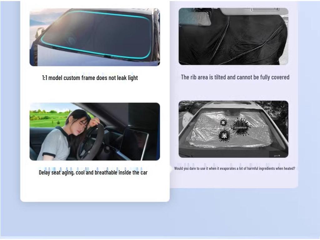 Солнцезащитная теплоизоляционная зонт-шторка на лобовое стекло для Honda Vezel, Civic, CRV, XRV, Accord