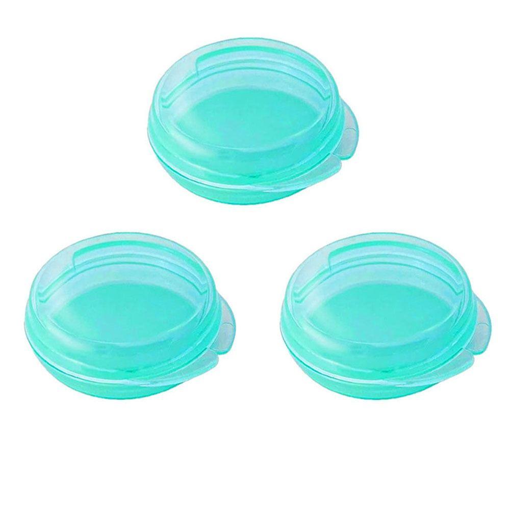 3 шт. Круглый органайзер для таблеток Хорошо герметизирующиеся контейнеры для лекарств Прочная таблетница