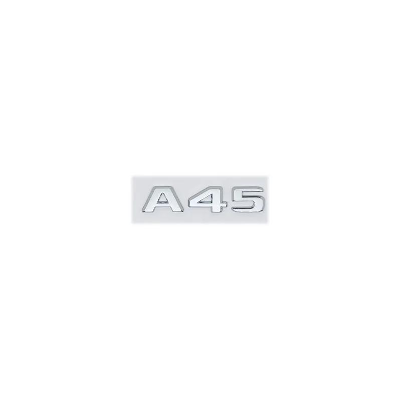 ABS Для Mercedes Benz A35 45 43 AMG W177 W176 A35 A45 A45S TURBO 4MATIC Наклейки-эмблемы с буквами на багажник автомобиля Аксессуары