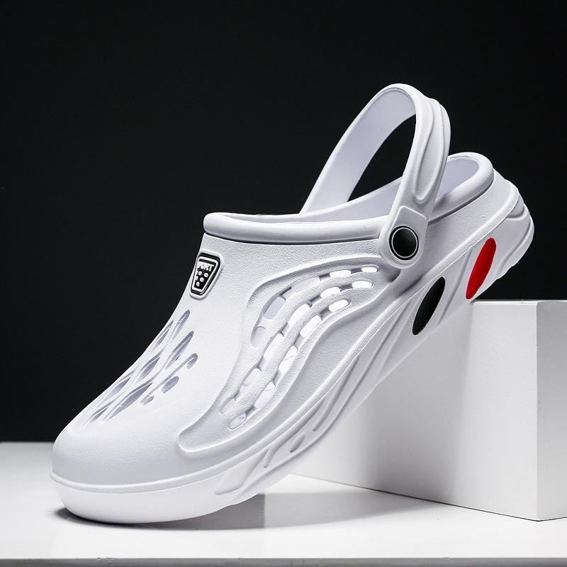 2025 Spring New Large Size 4849 Men's Beach Shoes Men's Shoes Big Hole Shoes Casual Outdoor Sandals