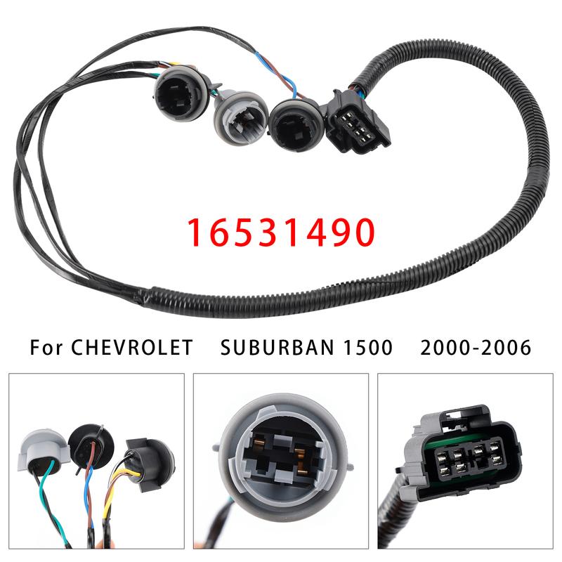 Artudatech Tail Light Wiring Harness 16531490 For Cadillac Escalade Chevrolet Suburban 1500