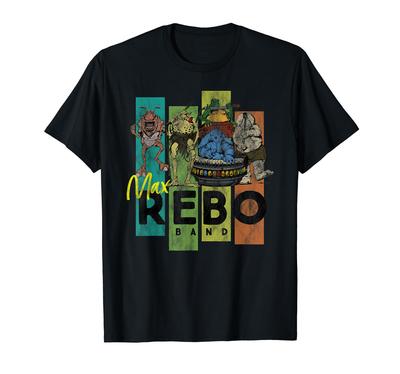 STAR WARS Инопланетяне Макс Ребо Бэнд Винтажная концертная футболка