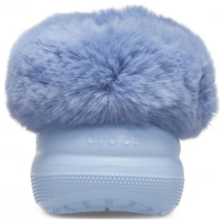 Crocs Furever Thick Sole Trendy Comfortable Versatile Clogs Women Footwear Blue 208446-4NS