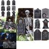 Exciting Halloween Tombstone Foam Decoration For Haunted House And Graveyard