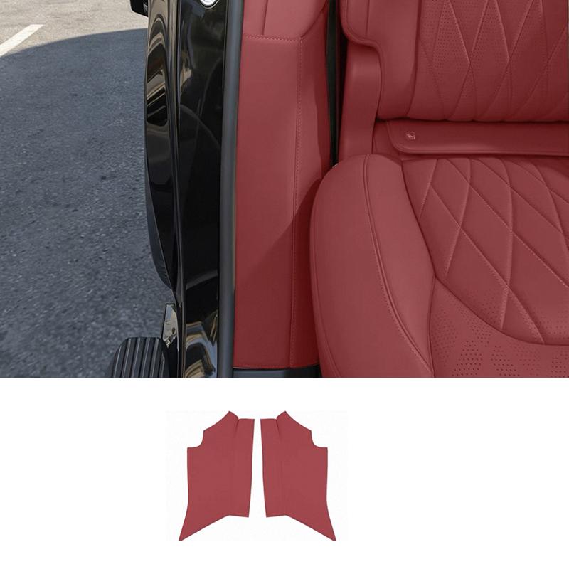 For Zeekr 8X 2026 B Pillar C Pillar A Pillar Leather Anti Kick Protection Sticker Interior Accessories