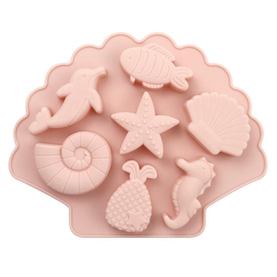 Форма для помадки, милый пищевой инструмент «сделай сам», форма для шоколада, тема Русалки, силиконовая форма для торта, форма для торта для кухни