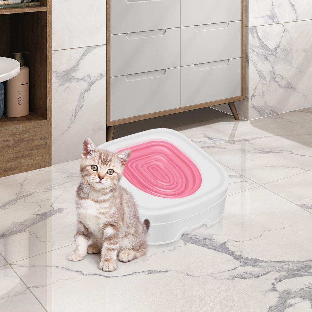 Latest Cat Toilet Third Generation Self Cat Toilet Trainer Convenient Cat Toilet Functional Cat Toilet